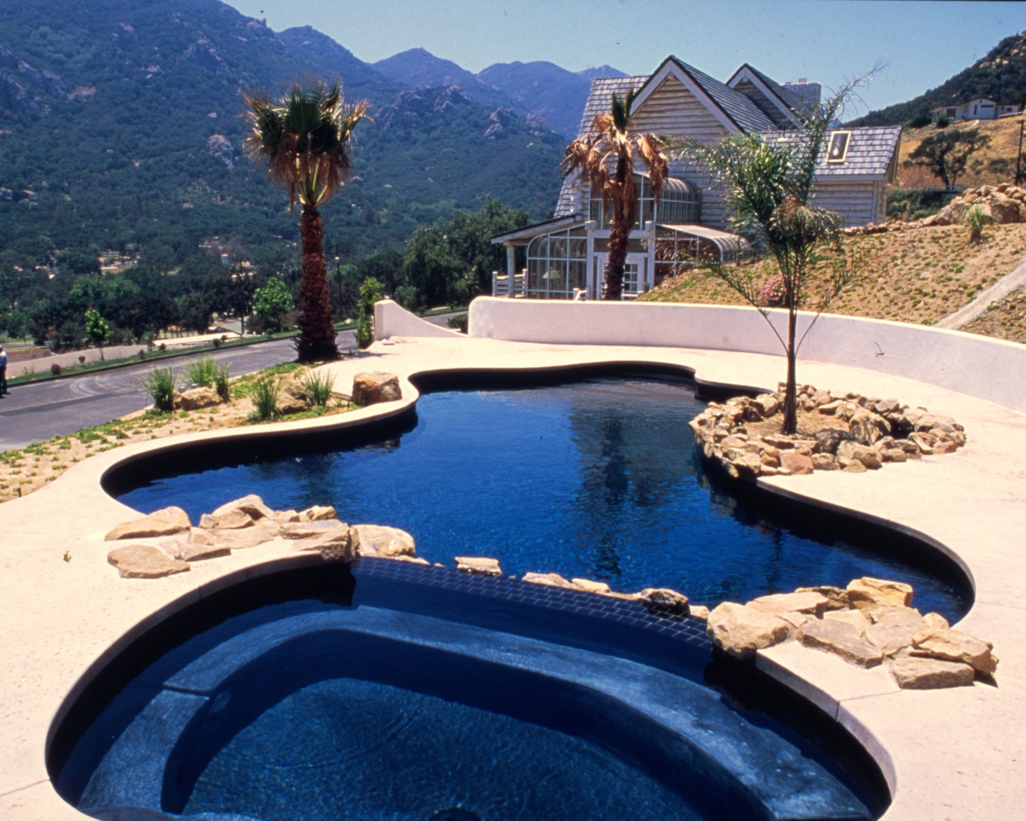 sylvester stallone's pool