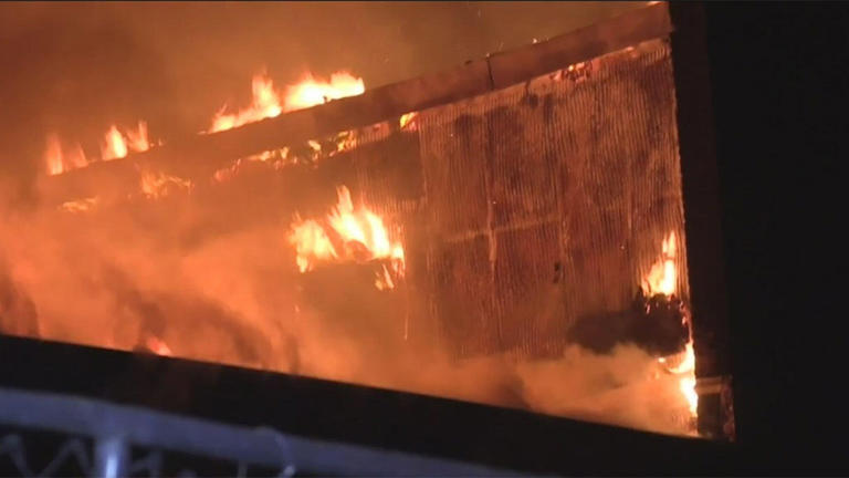 Extra-alarm fire rips through building on Chicago's Near South Side