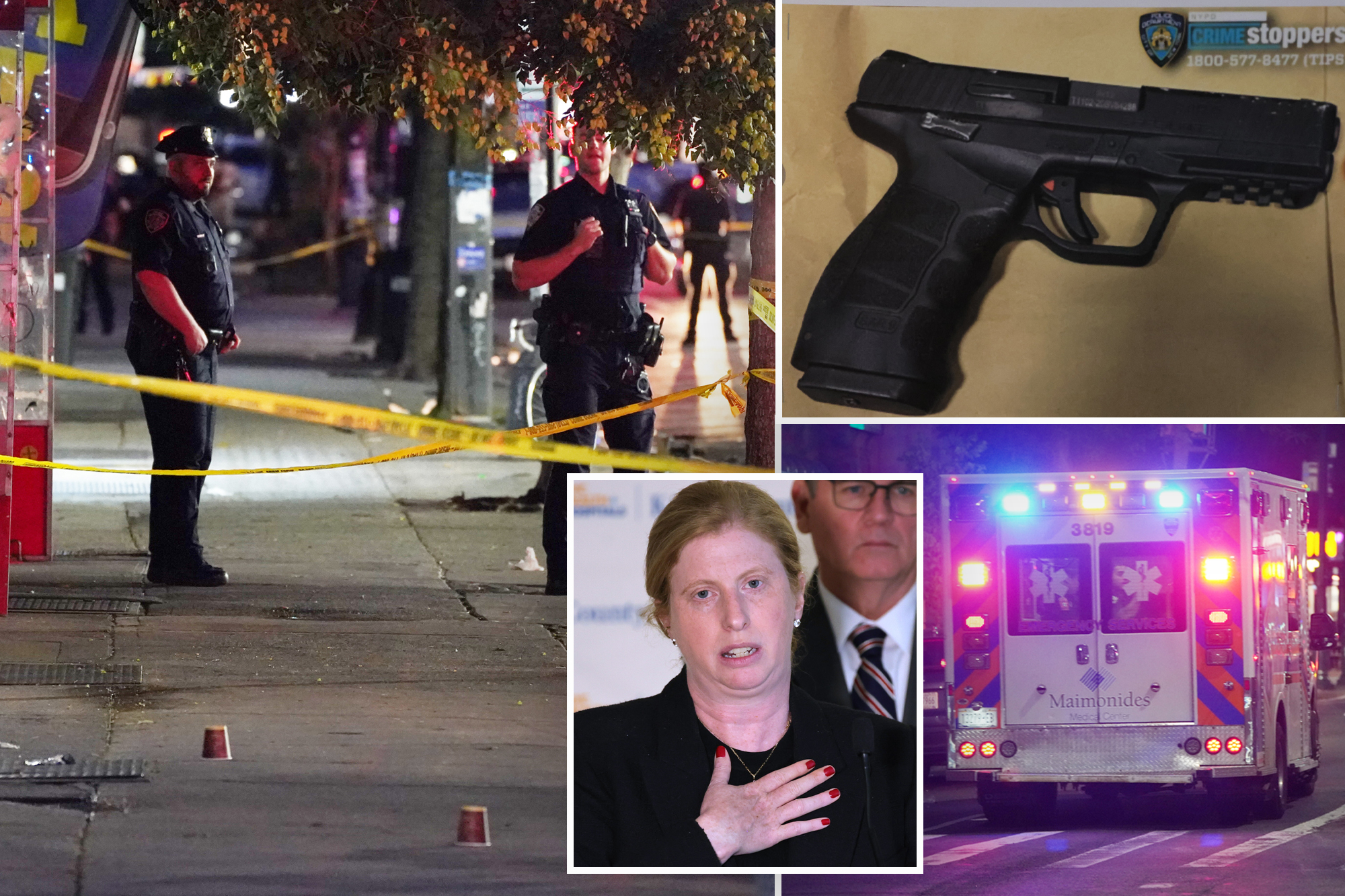 NYPD detective shot in the back during blazing shootout with armed teen ...