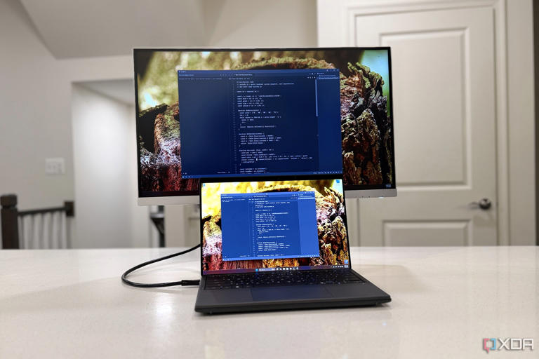 I switched to OLED for my entire setup, but I had to keep an LCD around ...