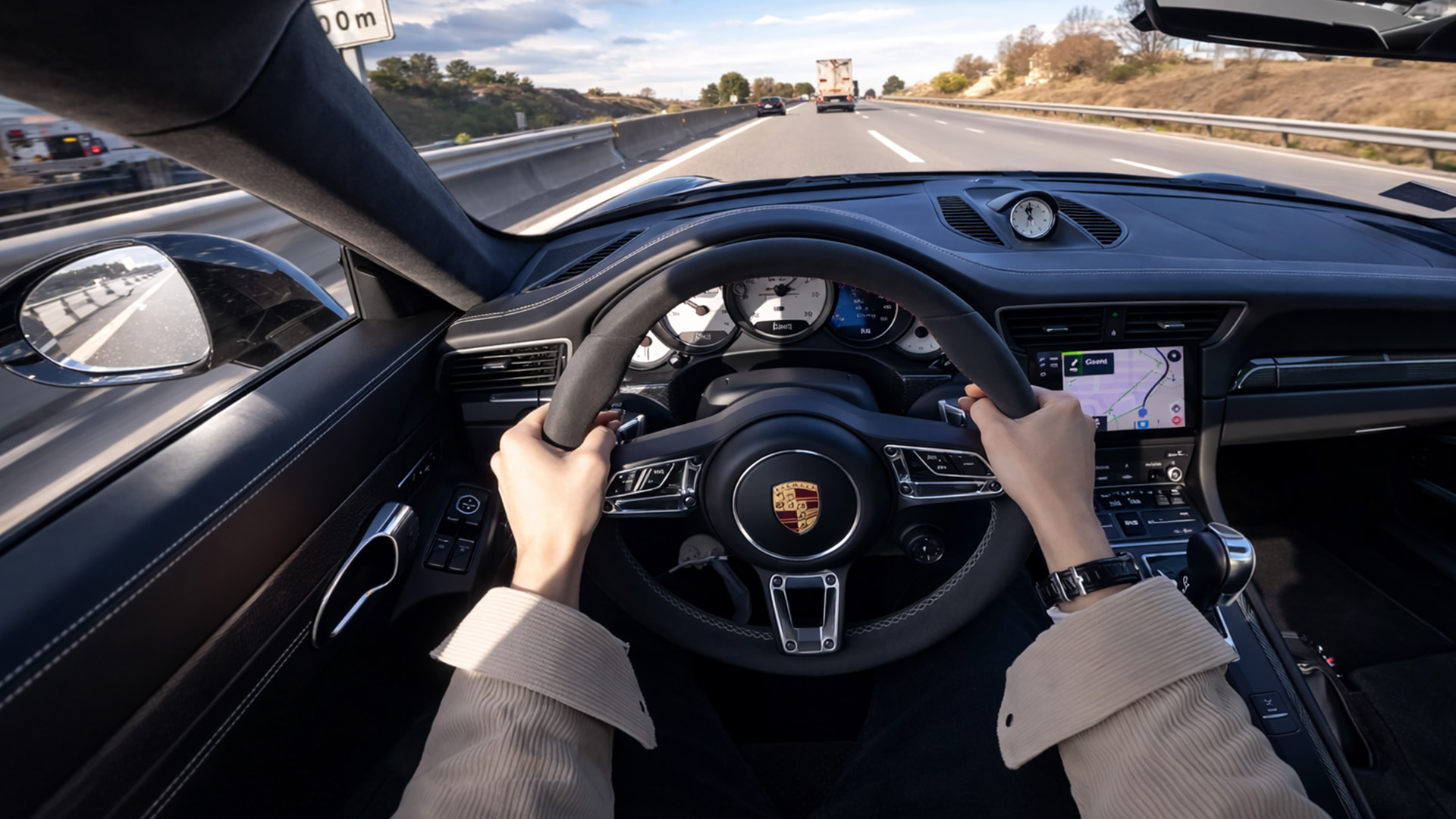 Porsche Turbo S on a 500-mile road trip faces problems