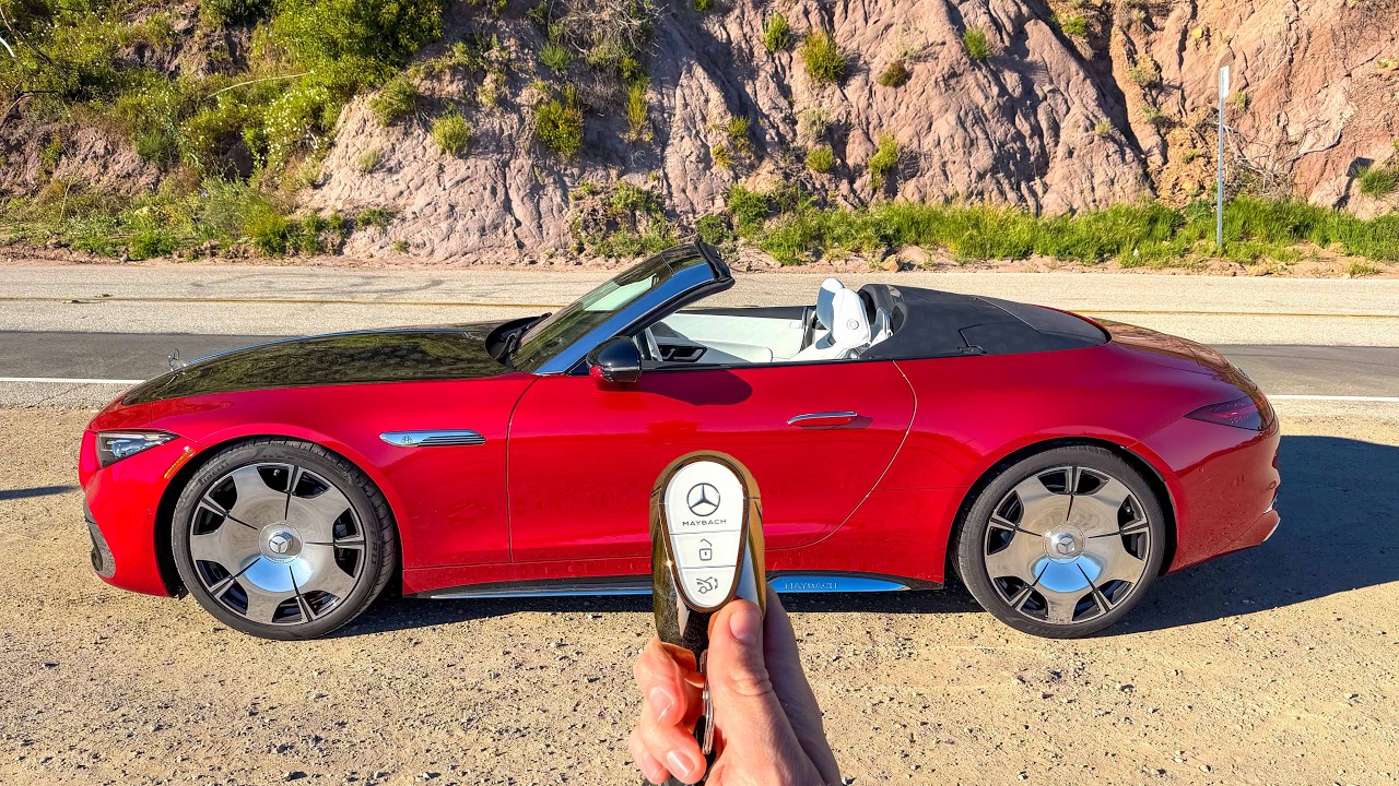 What the Mercedes-Maybach SL680 feels like to drive