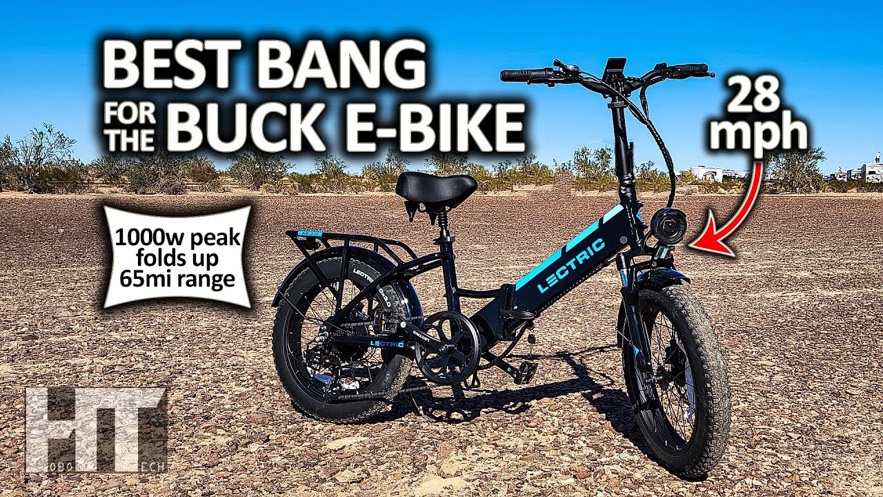 Lectric XP 3.0 long range folding step thru 1000w electric bike review