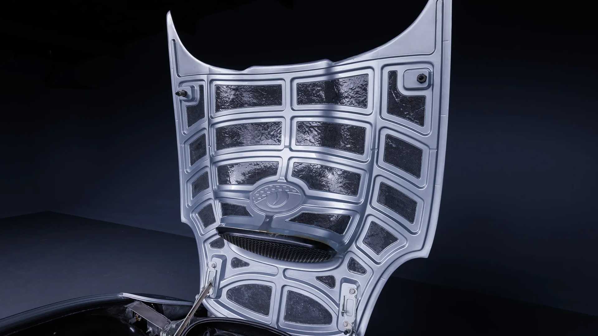 Shelby Series 1 aluminum space frame hood panel
