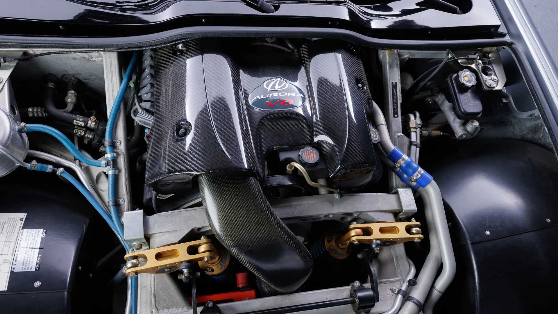 Shelby Series 1 engine bay