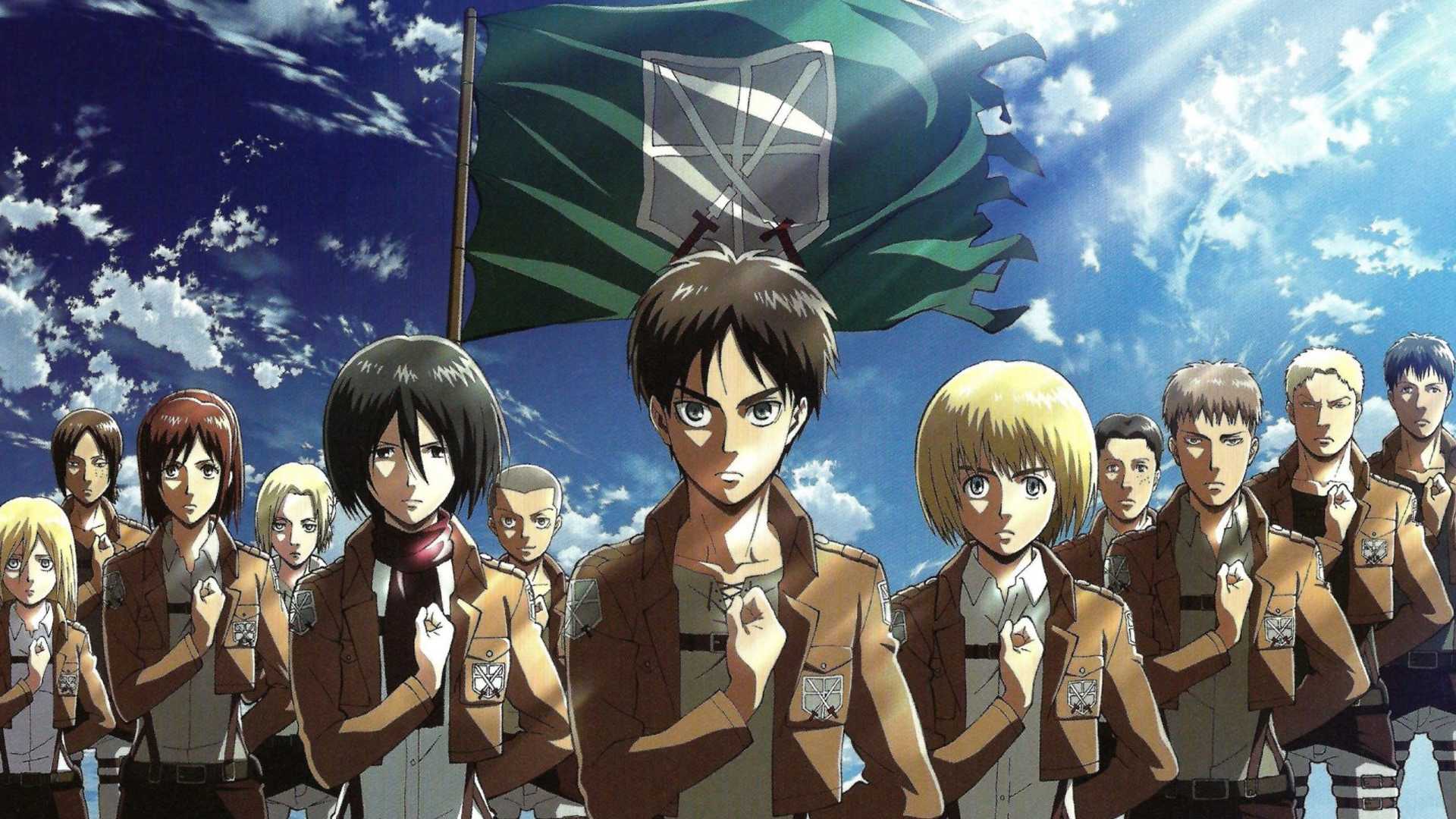 The cast of Attack on Titan