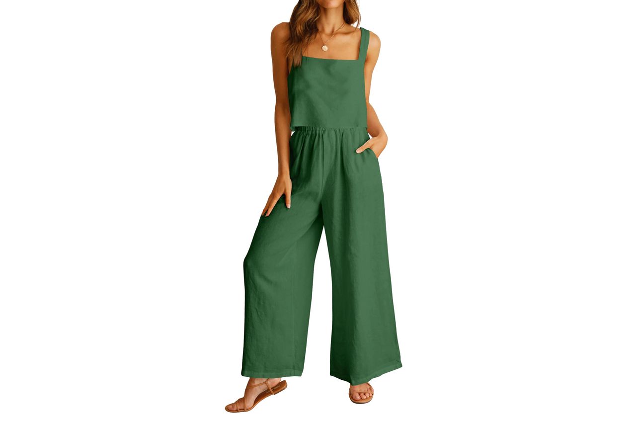 Amazon Anrabess Linen Jumpsuit