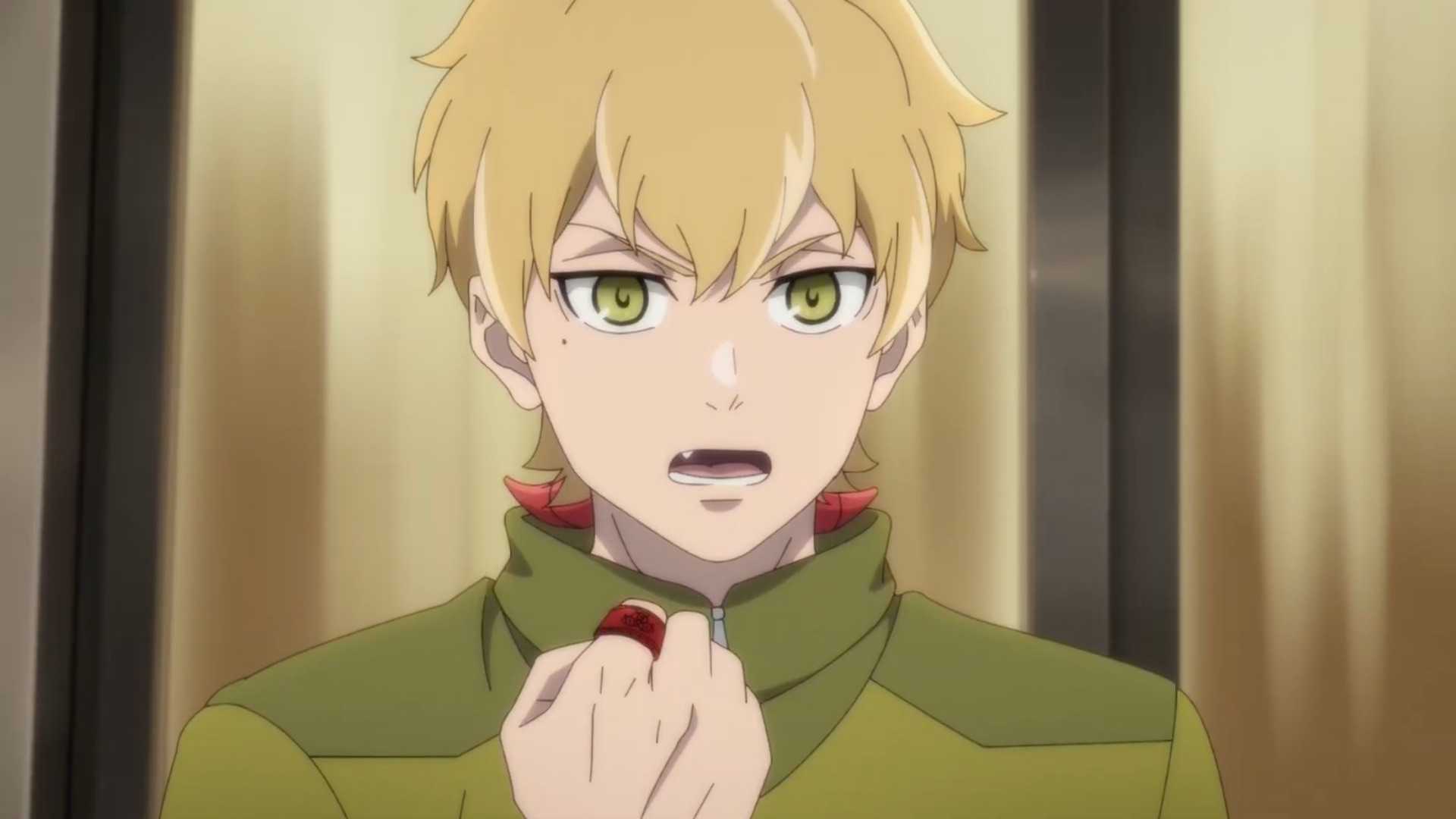 The main character of Tower of God season 2 looking determined.