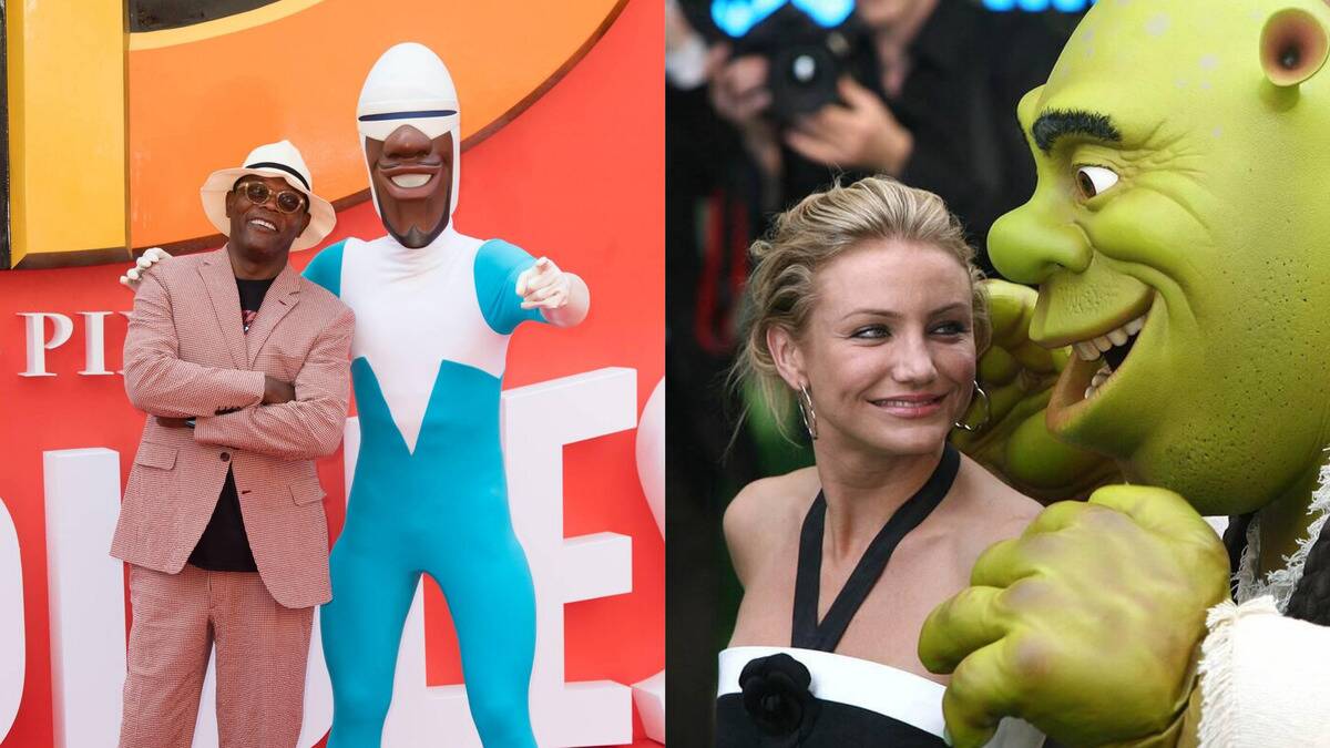 Celebrities who voiced animated movies