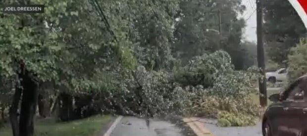 Thousands still without power after weekend storms in Maryland