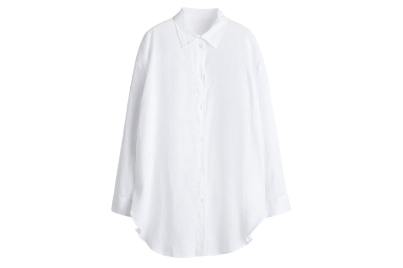 Linen Beach Shirt H&M