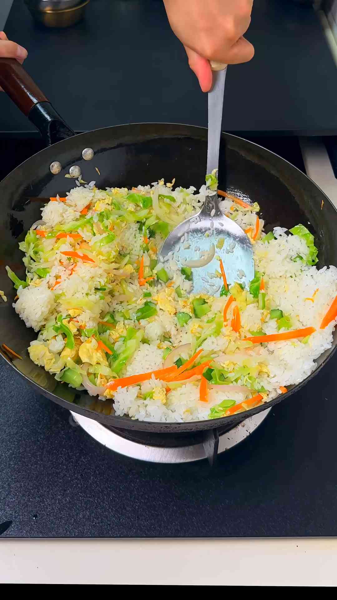 The fried rice trick with seven eggs you need to try