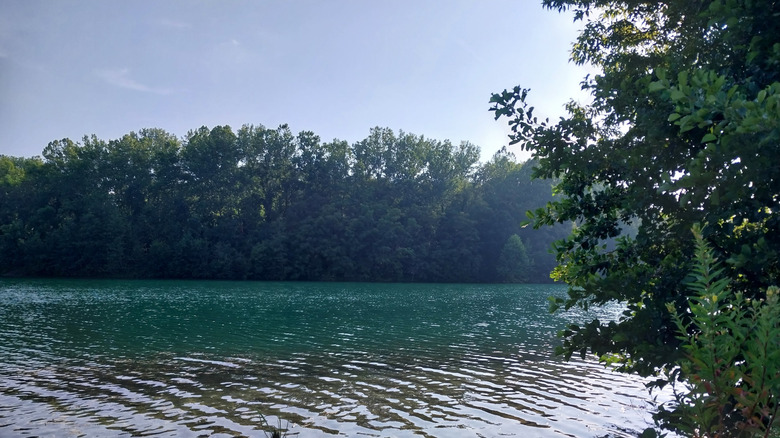 A lake view of Friendship Park