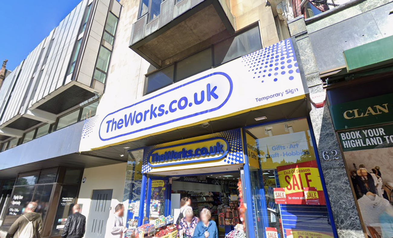 Former Book World store on Princes Street to become Scottish heritage shop