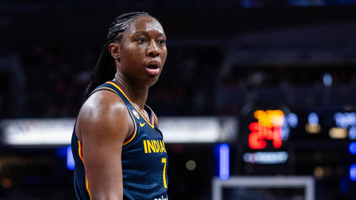 Aliyah Boston addresses Caitlin Clark incident after WNBA suspension