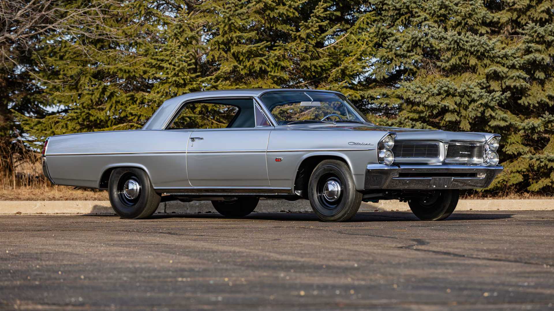 1963 Pontiac Catalina Super Duty Swiss Cheese Front Three Quarter