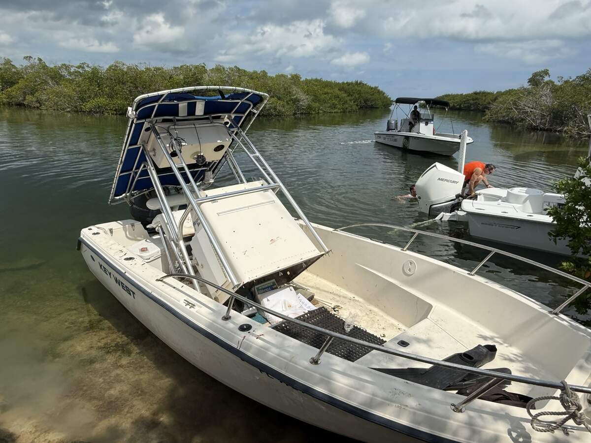 Boat crashes in Florida Keys channel. One woman was hospitalized, MCSO said