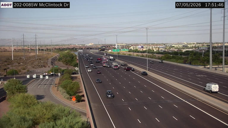 2 dead after violent rollover crash led to vehicle fire on Tempe freeway