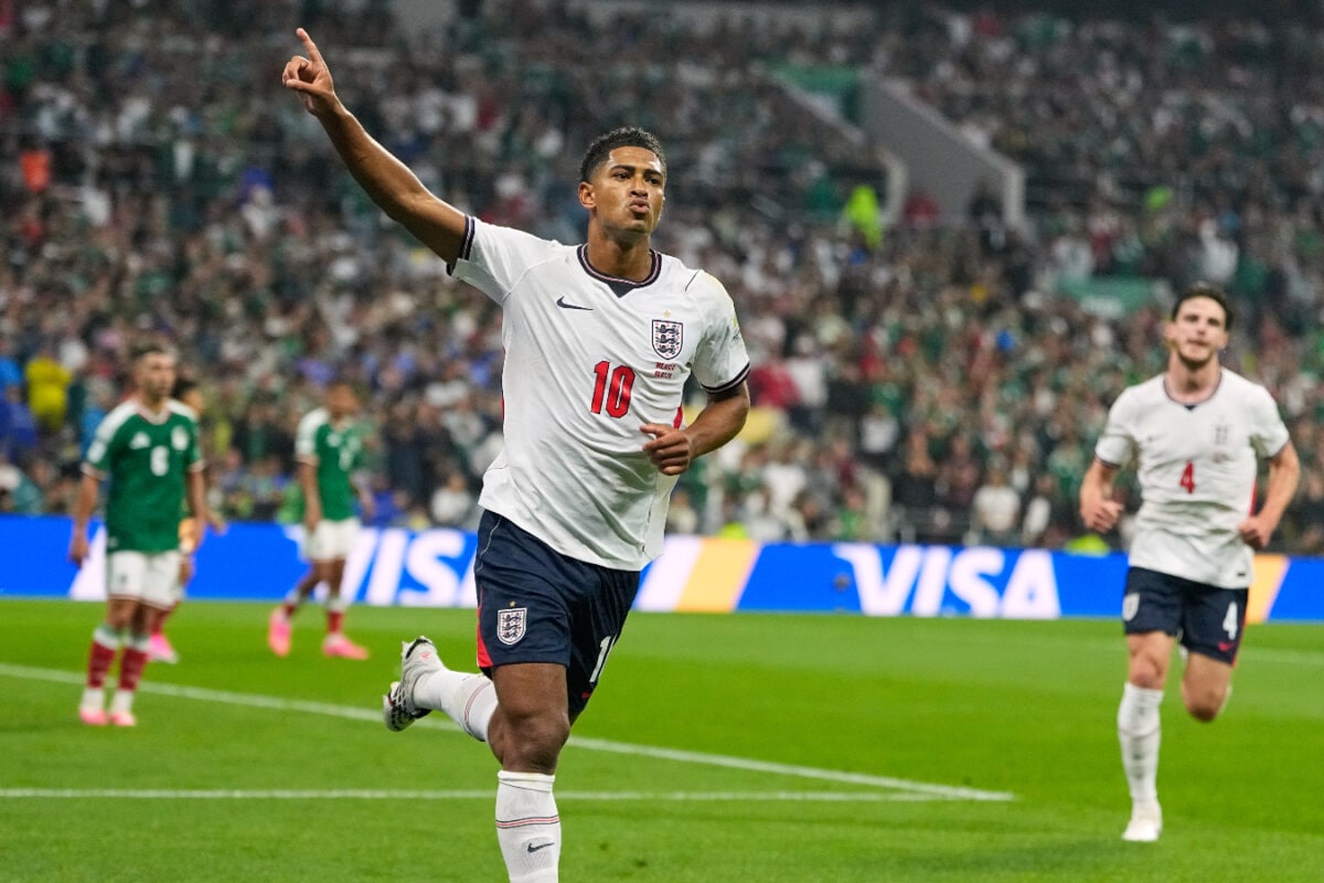 Bellingham brace, red card drama and late Mexico barrage send England ...