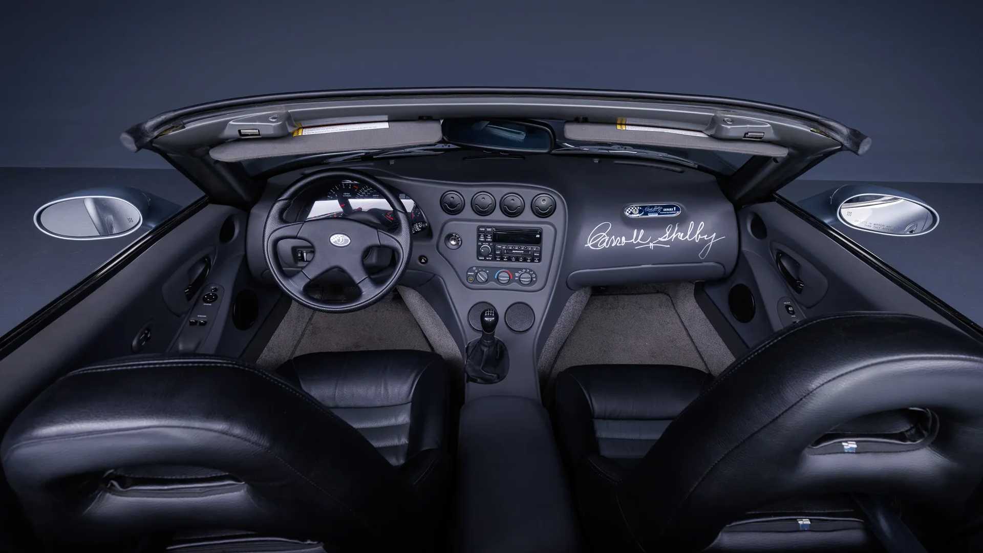 Shelby Series 1 interior