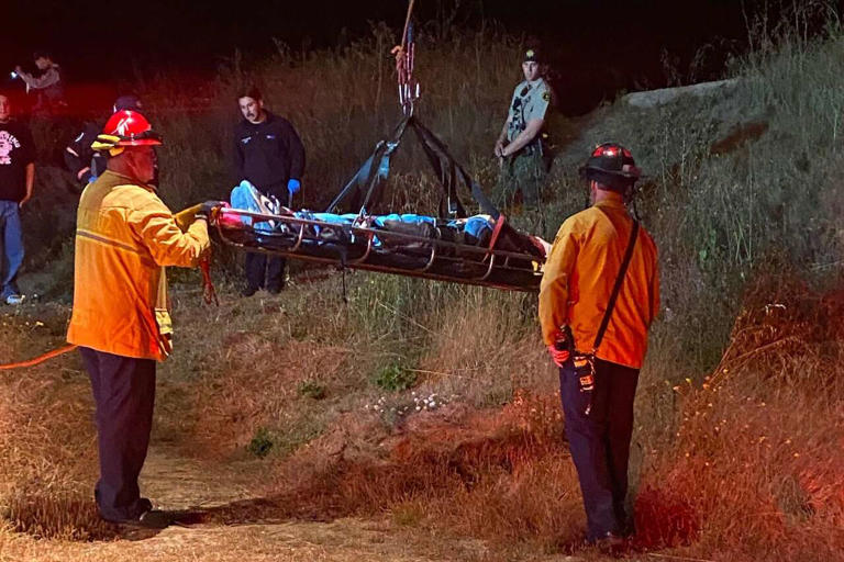 Three Santa Cruz climbers rescued after tumbling 40 feet onto beach ...