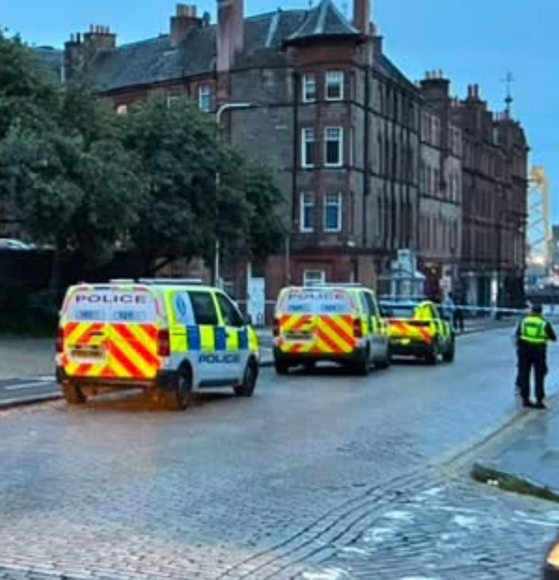 One dead and man arrested after armed police called to Leith flats