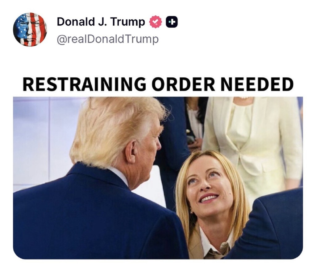 A screenshot of a Truth Social post Trump shared on July 5.