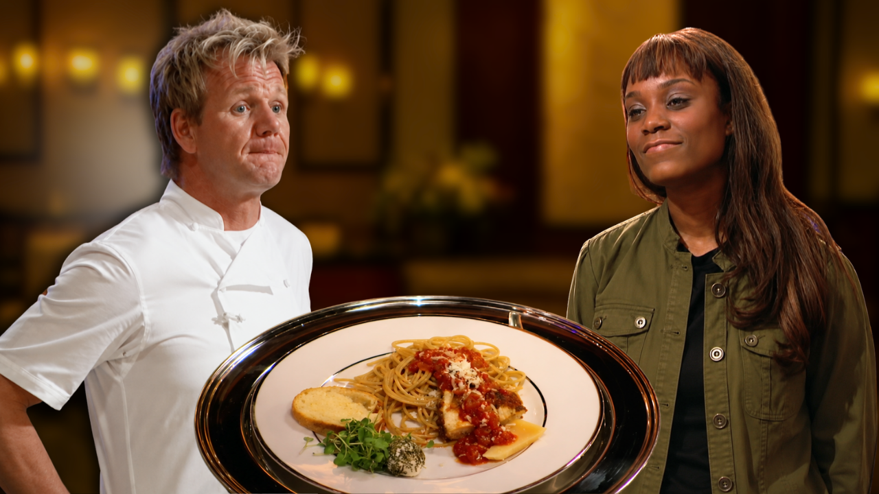 Gordon Ramsay rejects a dry and salty signature dish