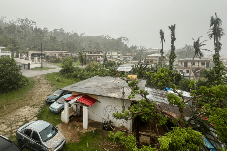 Super Typhoon Bavi pictures, videos show storm hammering US territories