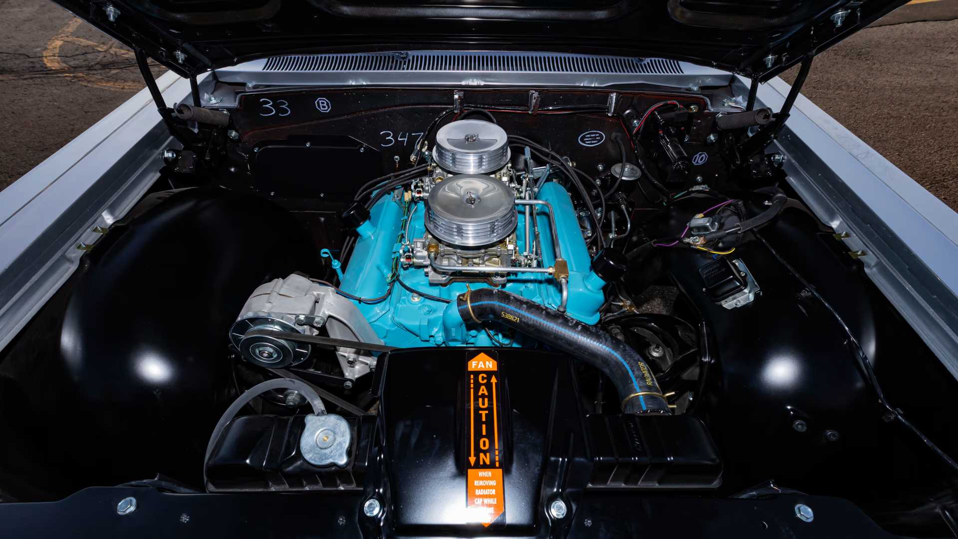 1963 Pontiac Catalina Super Duty Swiss Cheese Engine