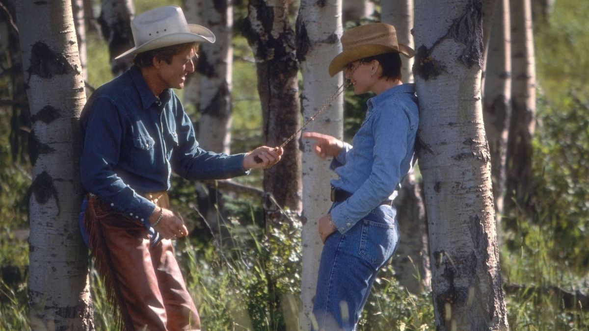Robert Redford e una giovane Scarlett Johansson nel cult che ha