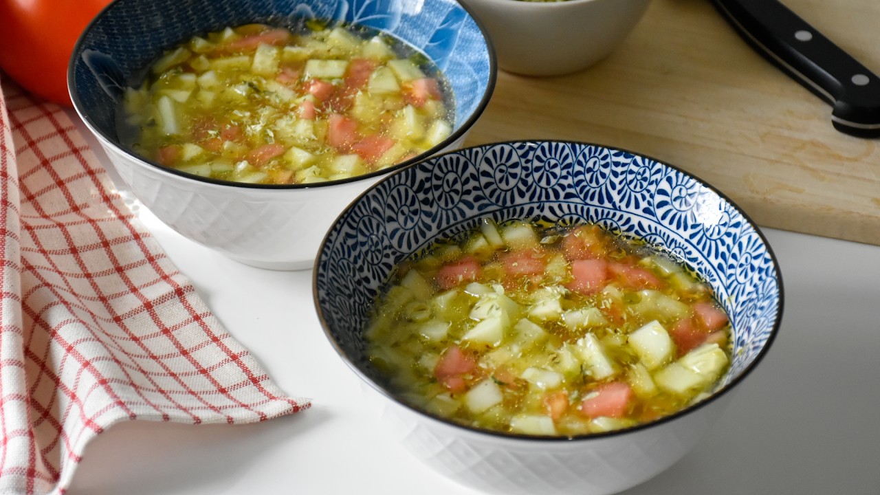 La ensalada de pepino de mi abuela: una receta casera llena de sabor