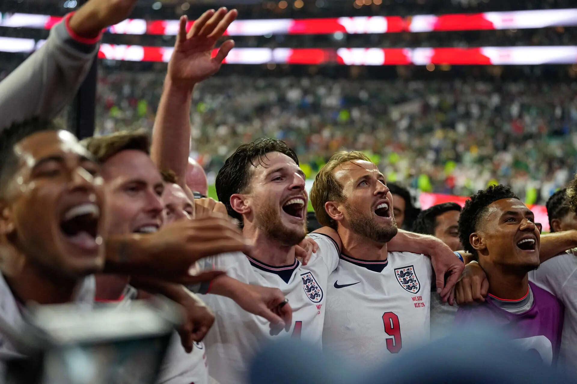 Watch: Harry Kane loses his voice after England’s World Cup win and ...