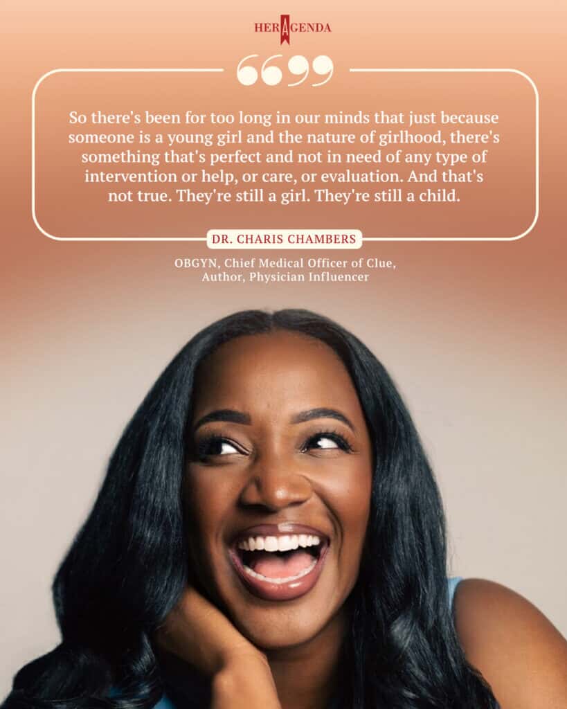 A peek inside her agenda: Dr. Charis Chambers