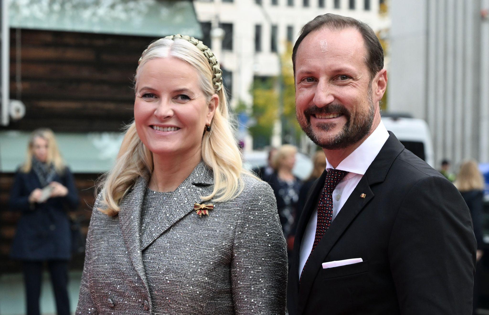 Kronprinz Haakon spricht über den Gesundheitszustand von Mette-Marit