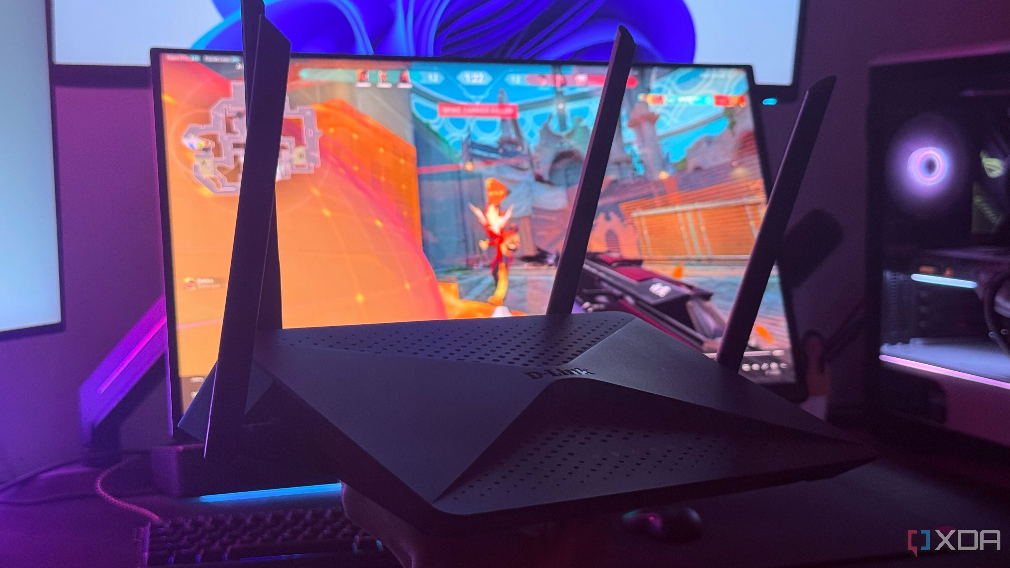 I changed one router setting, and the lag during big downloads just ...