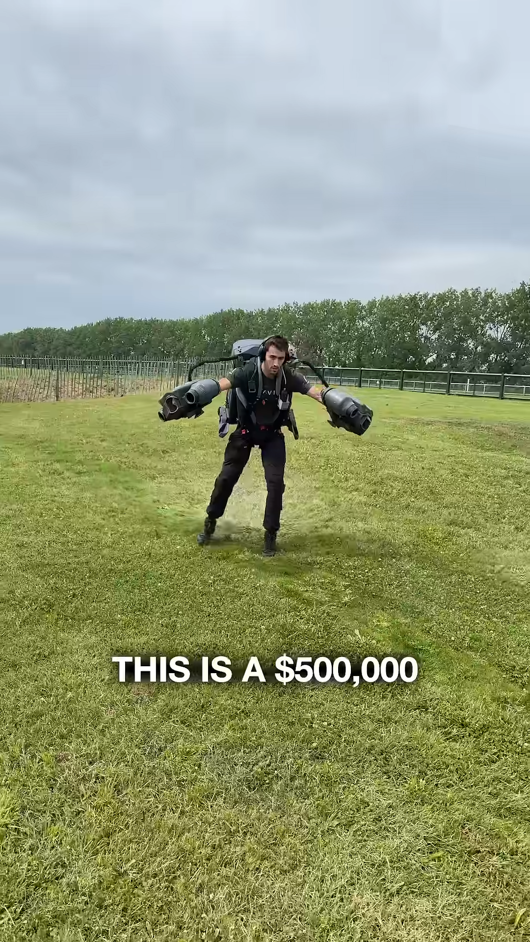 This is what a half-million-dollar jet suit can do