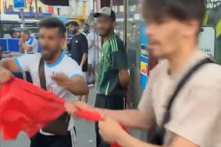 Videos show Moroccan flags torn, racist abuse targeting Moroccan fans ...