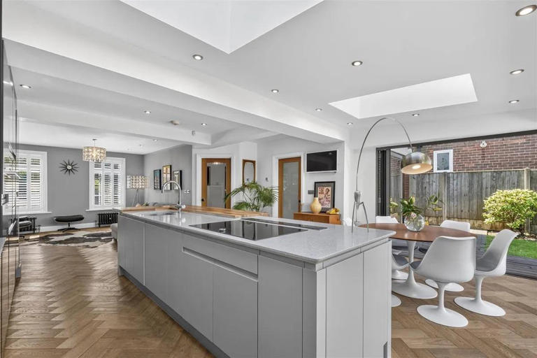 Luxury: Four bed Mansfield home with superb open plan extension on the ...