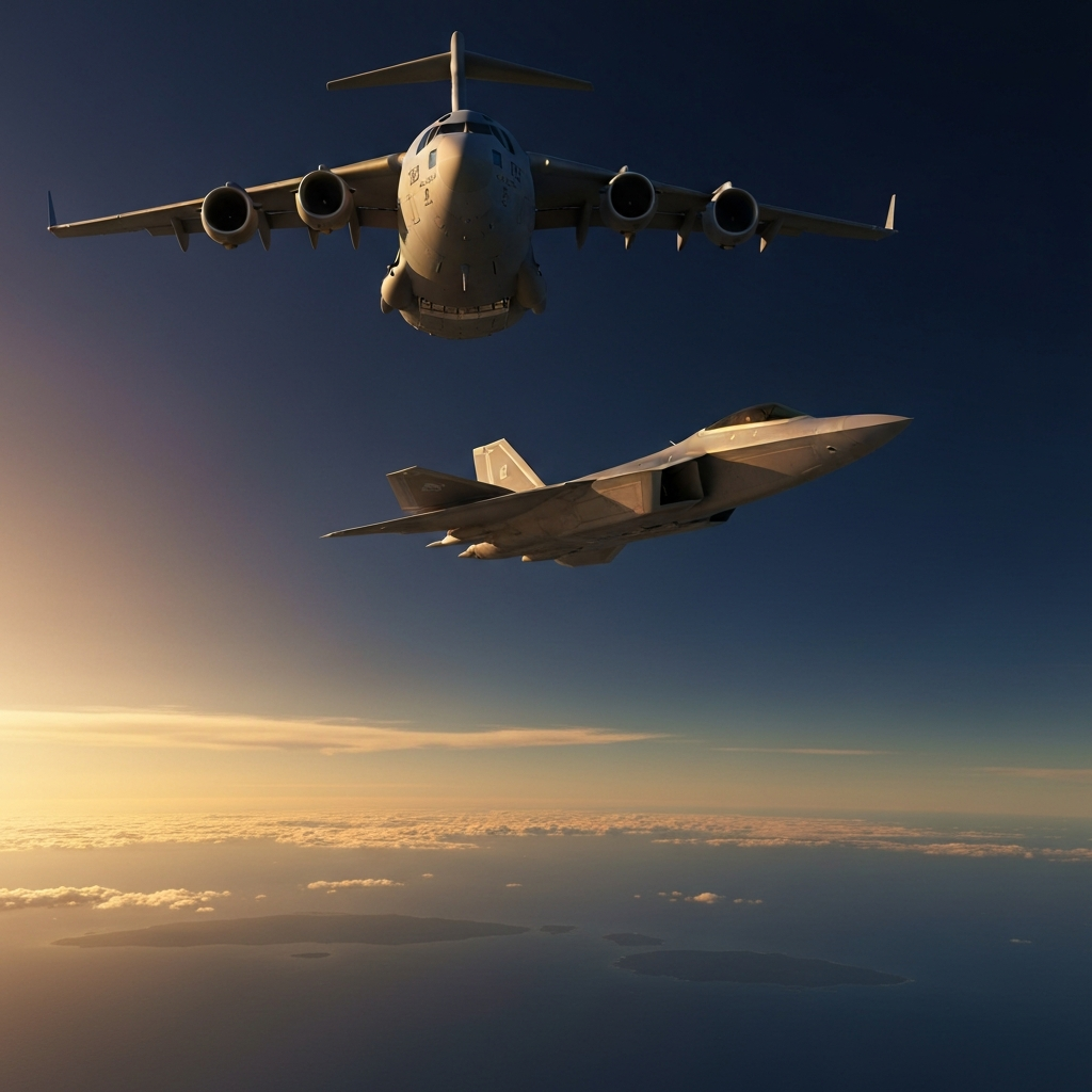 C-17 Globemaster III: Enabling F-22 agile combat employment