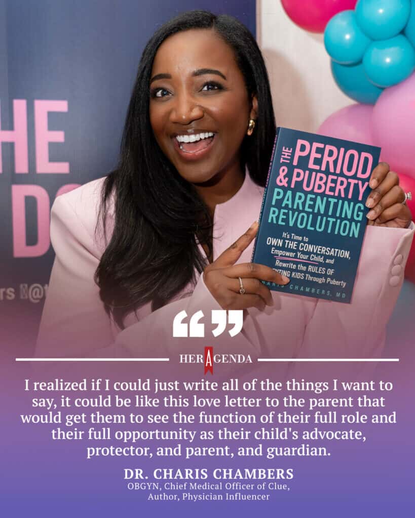 A peek inside her agenda: Dr. Charis Chambers