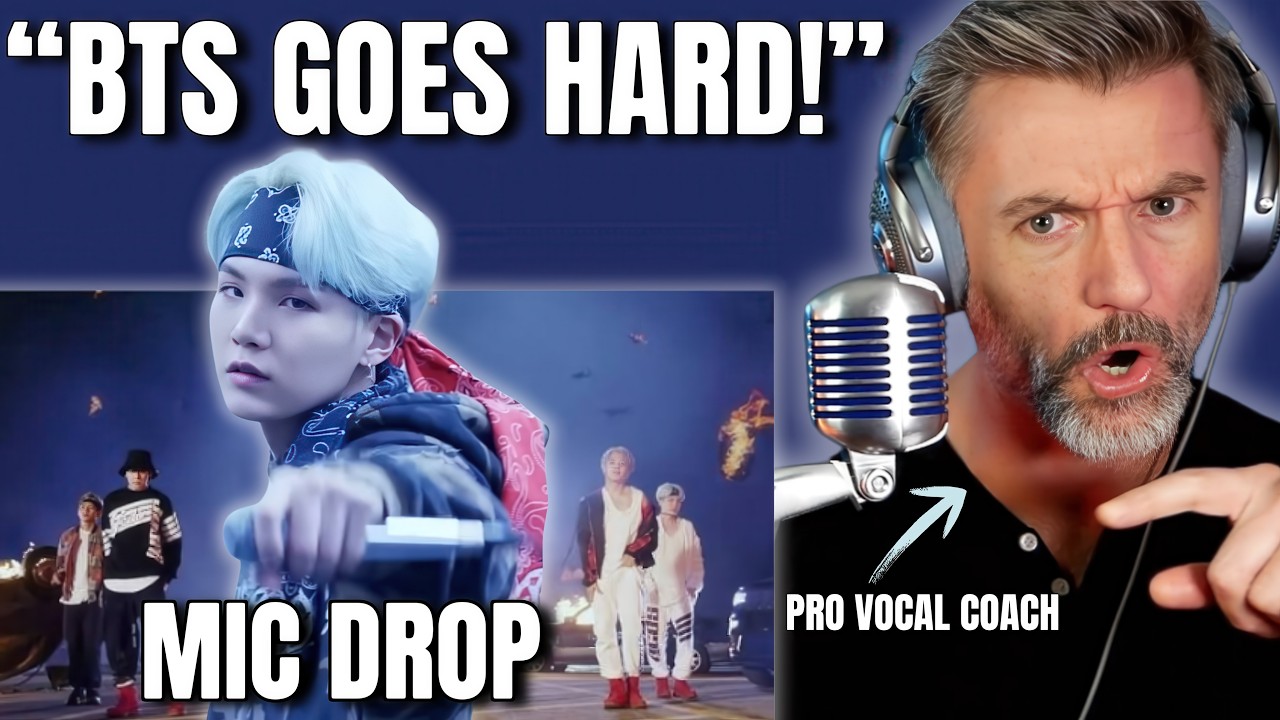 Vocal coach reaction to BTS MIC Drop remix performance
