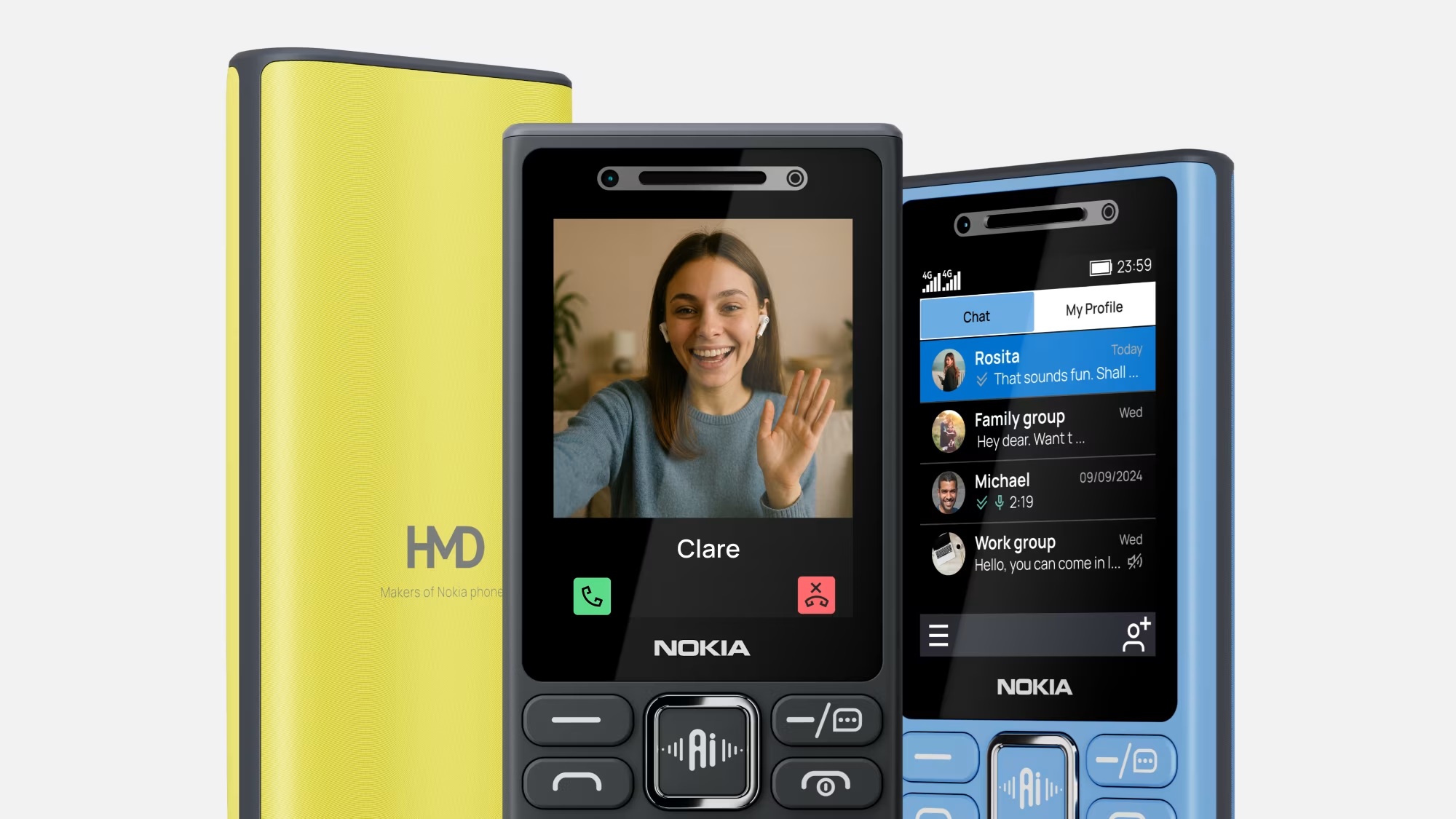 Nokia wraca z telefonami klasycznymi. Tym razem wspiera je sztuczna ...