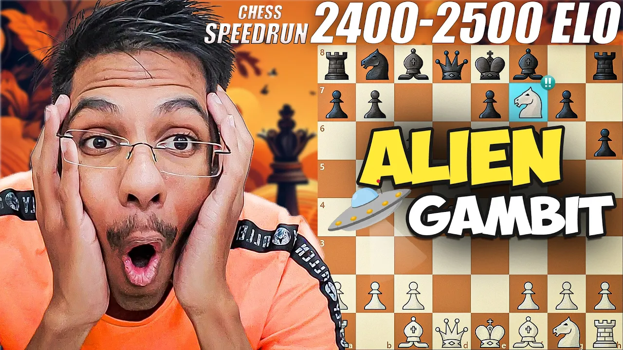 Alien gambit | Chess rating climb 2400 to 2500 ELO
