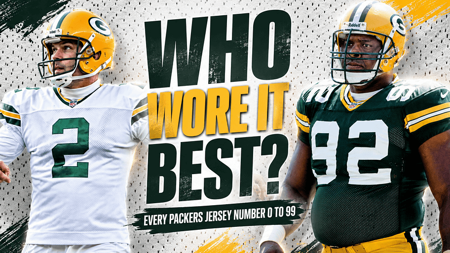 The best player to wear every Green Bay Packers jersey number from 0 to 99