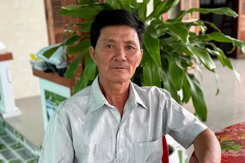 Báo điện tử Tiền Phong Ông Huỳnh Văn Mười hy vọng kết quả giám định ADN sẽ giúp xác định danh tính người anh mất liên lạc từ năm 1968. Ảnh: Gia đình cung cấp. 1