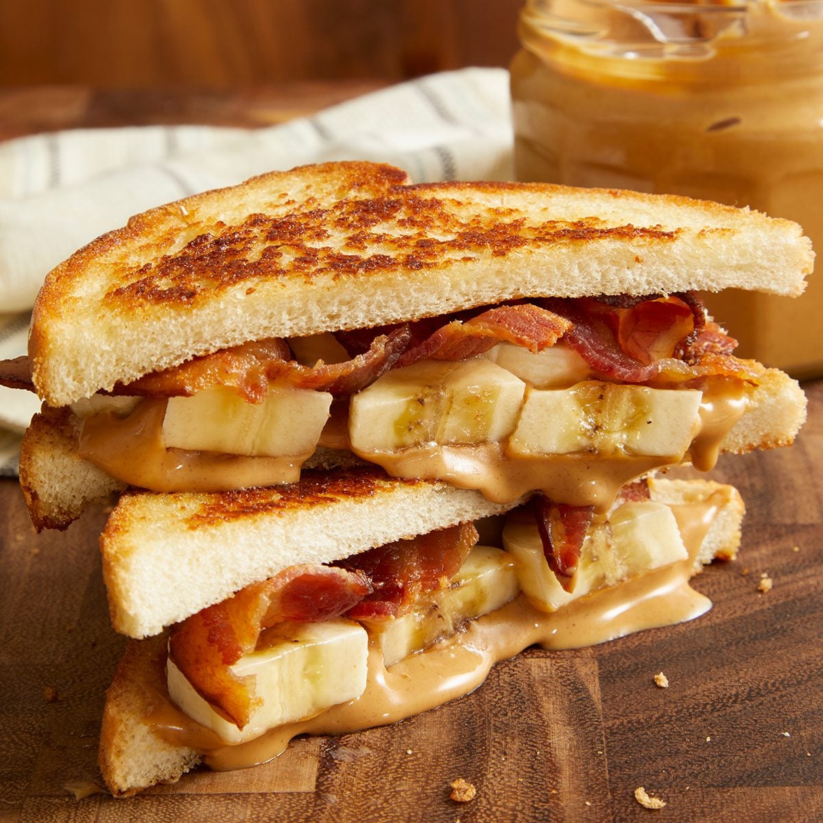 The Elvis PB banana sandwich