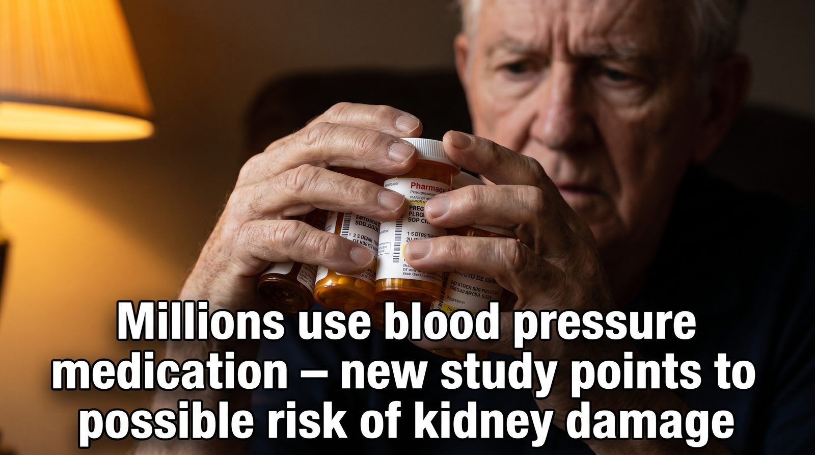 Millions use blood pressure medication – new study points to possible ...