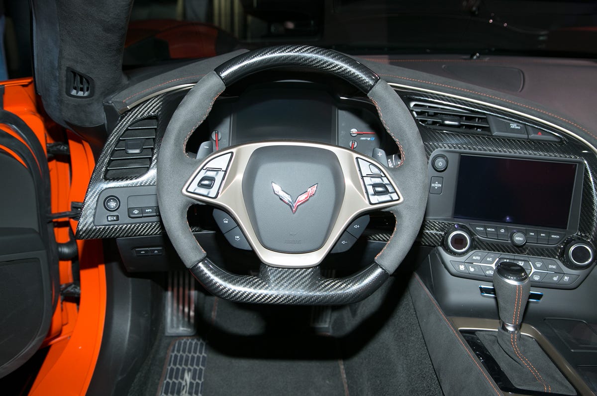 2019 Chevrolet Corvette ZR1 convertible interior