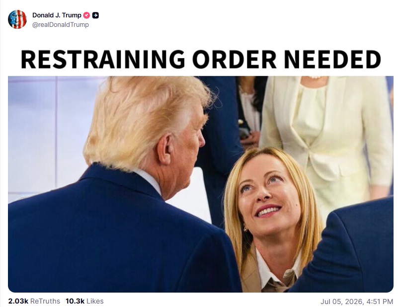CaptureTruthSocialRealDonaldTrump